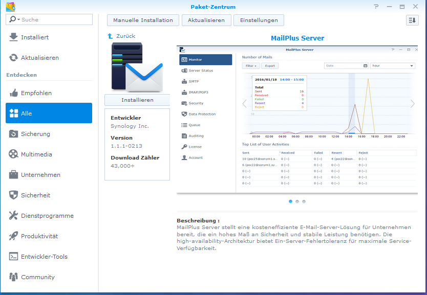 MailPlus Server | Mein kleiner Blog